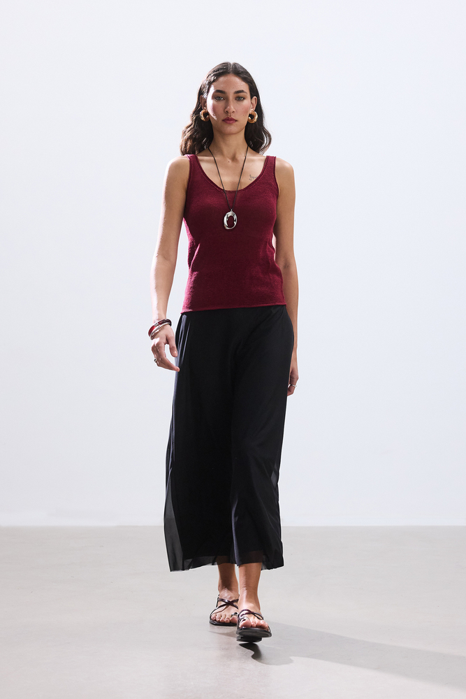 BE BLUE - SİYAH TÜL ETEK