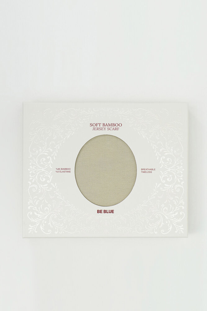 BE BLUE - TAŞ BAMBU PENYE ŞAL