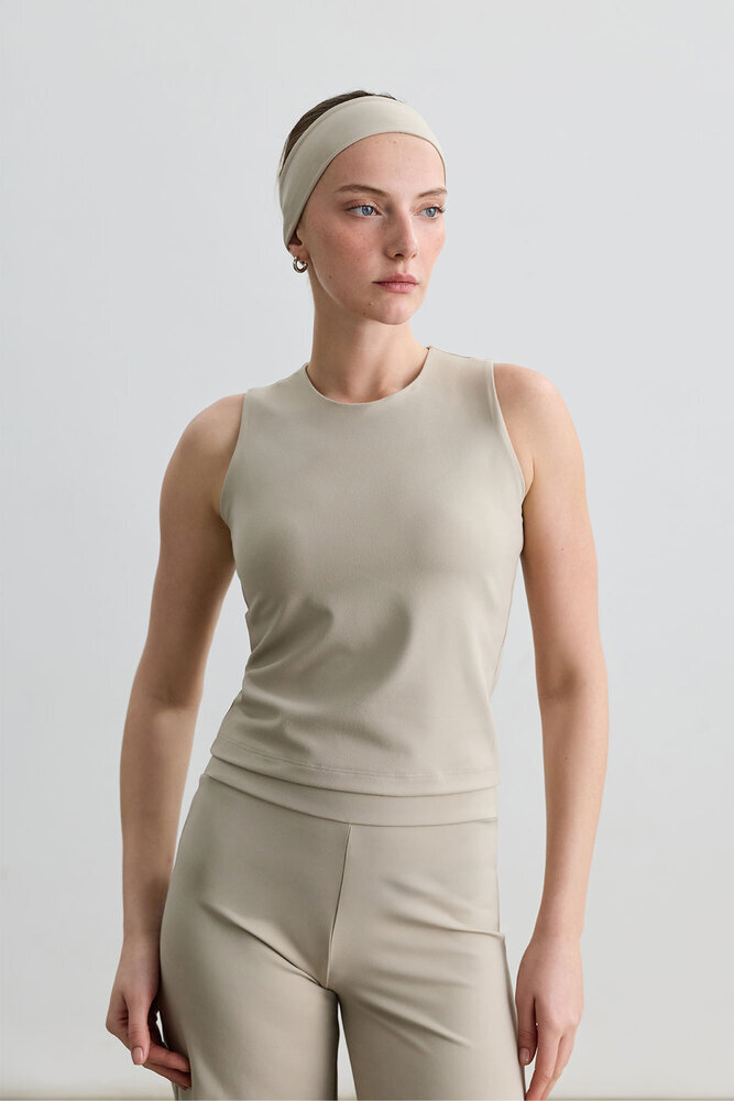 BE BLUE - TAŞ HALTER YAKA SPOR ÜST