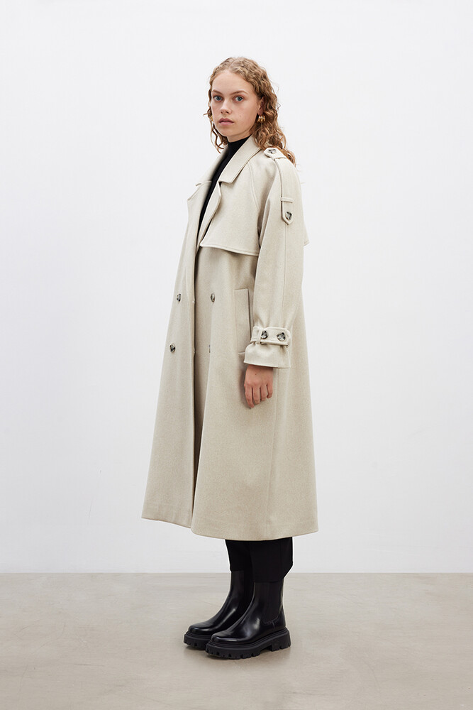 BE BLUE - TAŞ TRENÇ KAŞE KABAN