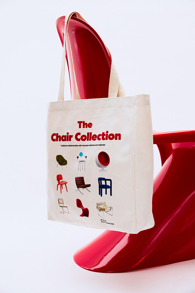 BE BLUE - THE CHAIR KANVAS ÇANTA