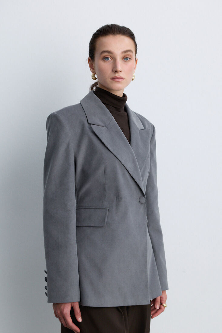 tozlu-mavi-kadife-blazer-