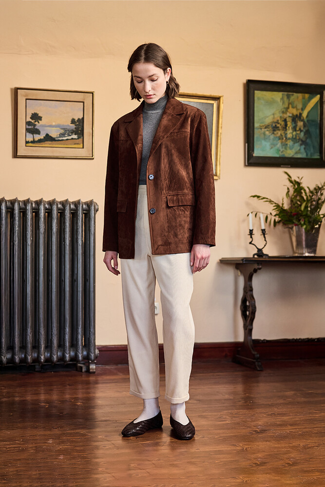 BE BLUE - VANİLYA KADİFE BİNİCİ PANTOLON