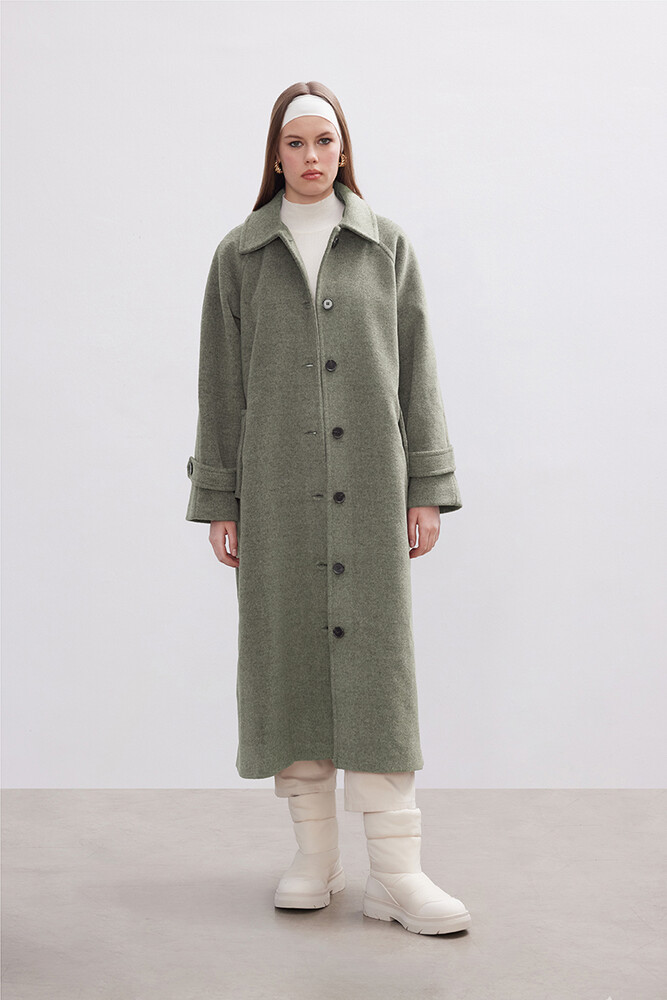 BE BLUE - YEŞİL MİNİMAL KABAN