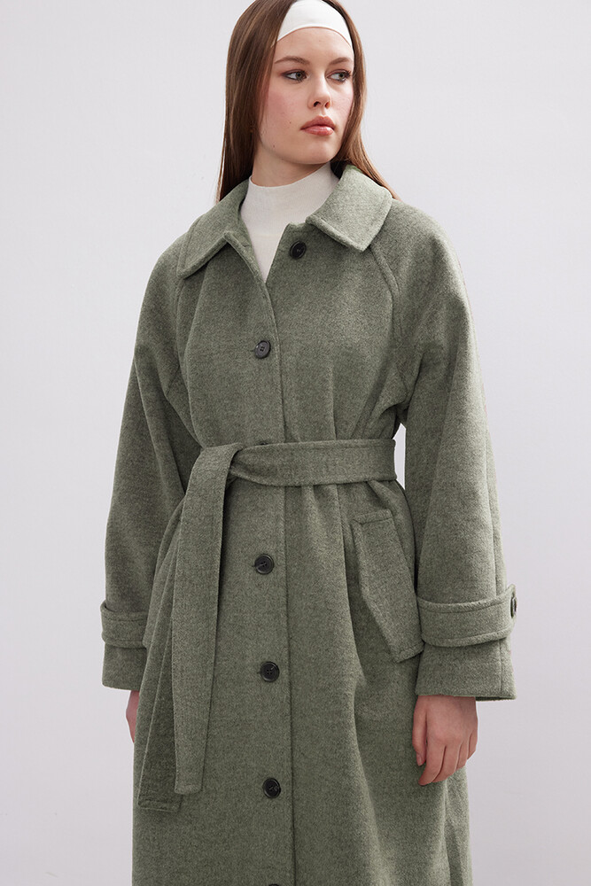 BE BLUE - YEŞİL MİNİMAL KABAN