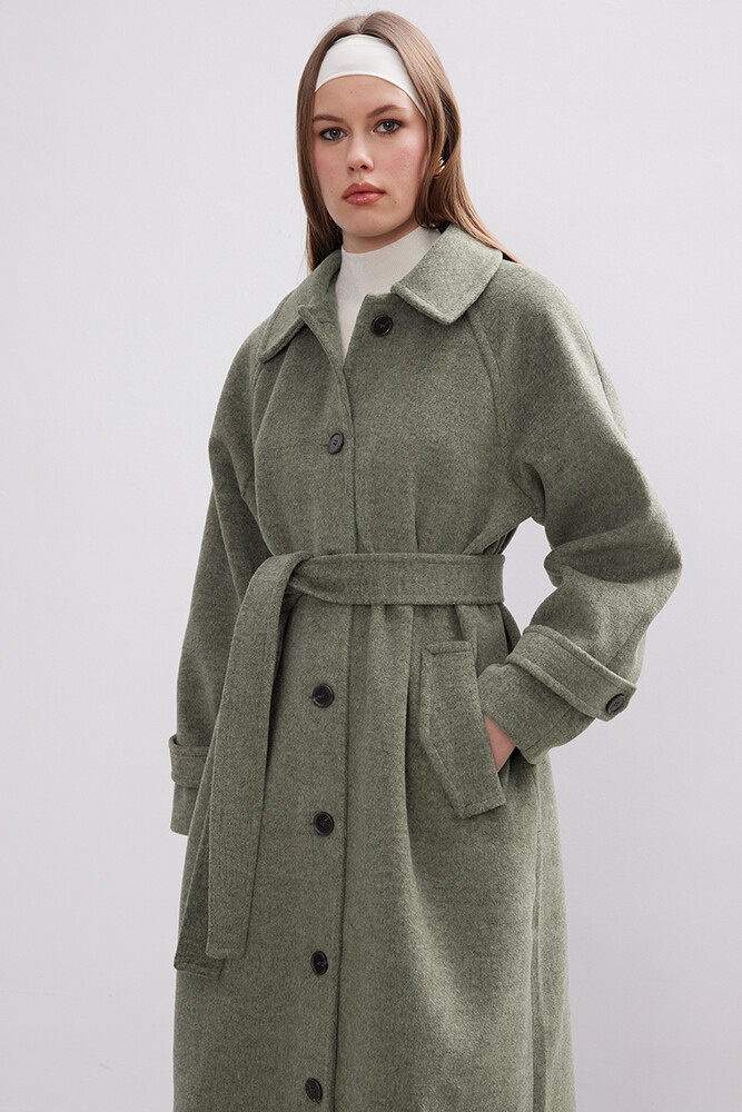 BE BLUE - YEŞİL MİNİMAL KABAN